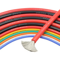 CNCA-C01-01:2014 High quality extra soft silicone Cable 12AWG red and black PV Solar Cable 600V high temperature resistant cable (10 pcs)