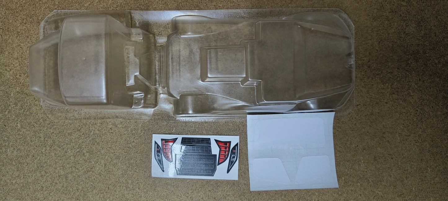 1/28 Lexan Clear RC Car Body Shell for Mini-Z Truck Body 98mm