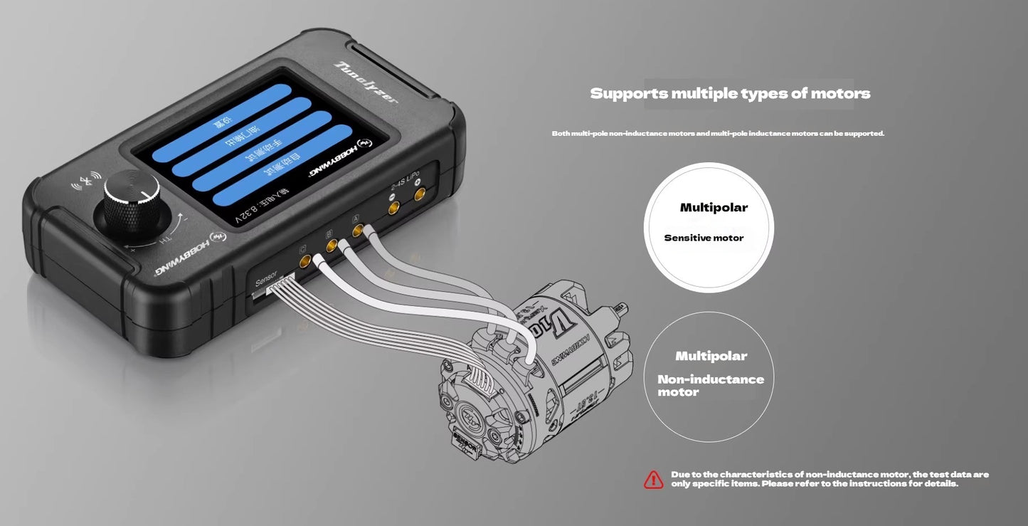 Hobbywing Tunalyzer Motor Tester for Brushless Motors