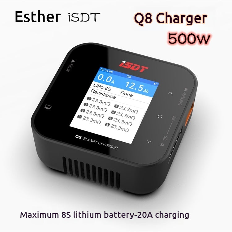 ISDT Air8 Lipo power Balance Battery Charger Discharger 20A 500W DC 1-8S