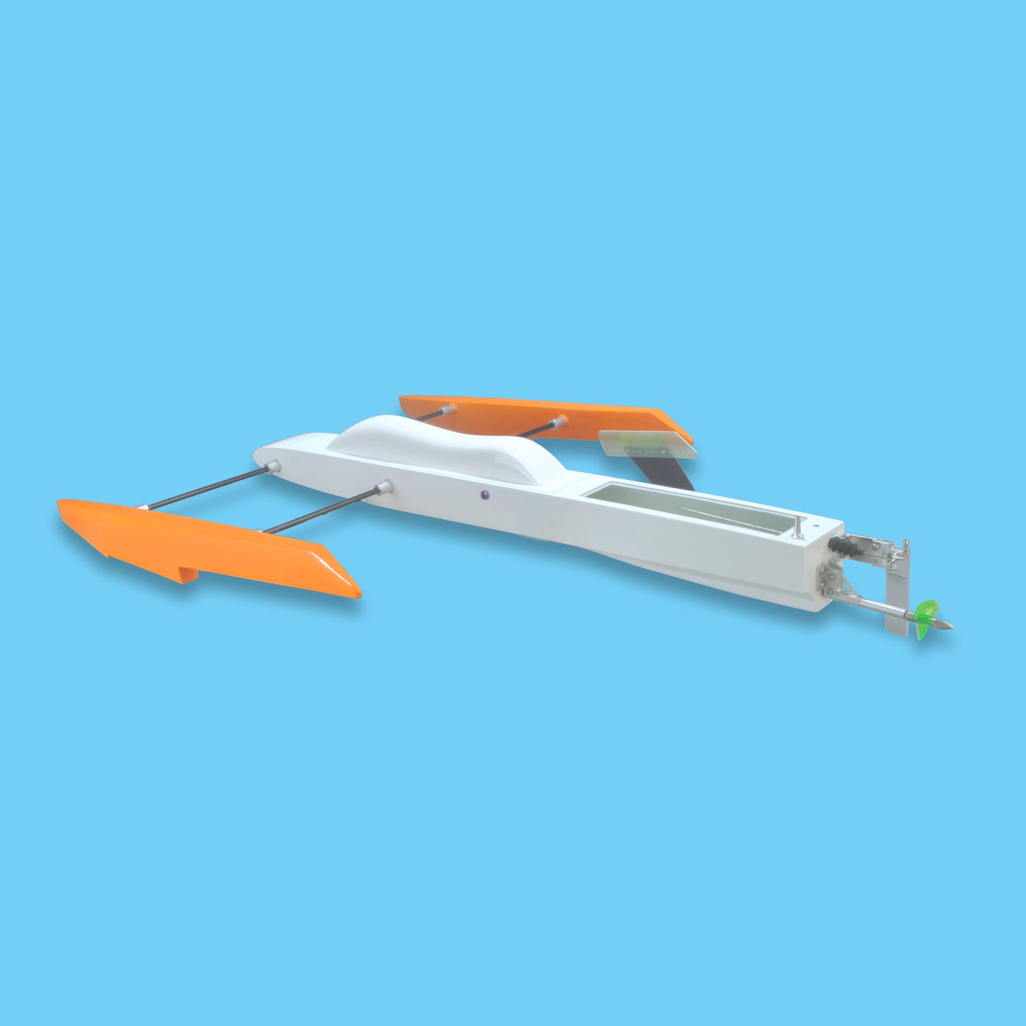 EP / GP FRP The "SWORDER Mark II" Outrigger Hydroplane Racer Pro Boat ARR version