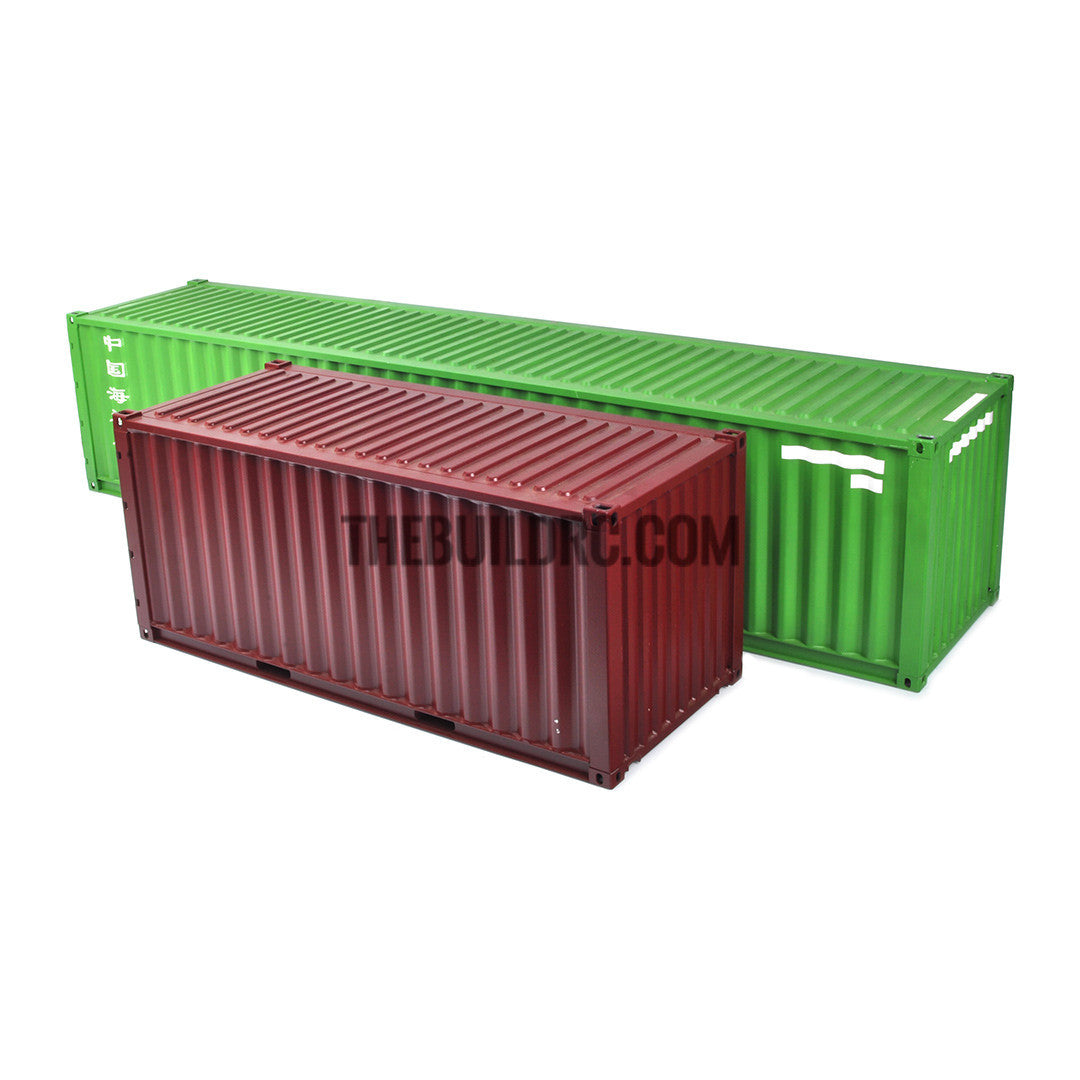 1/14 40ft 8'6" Aluminum Container - white