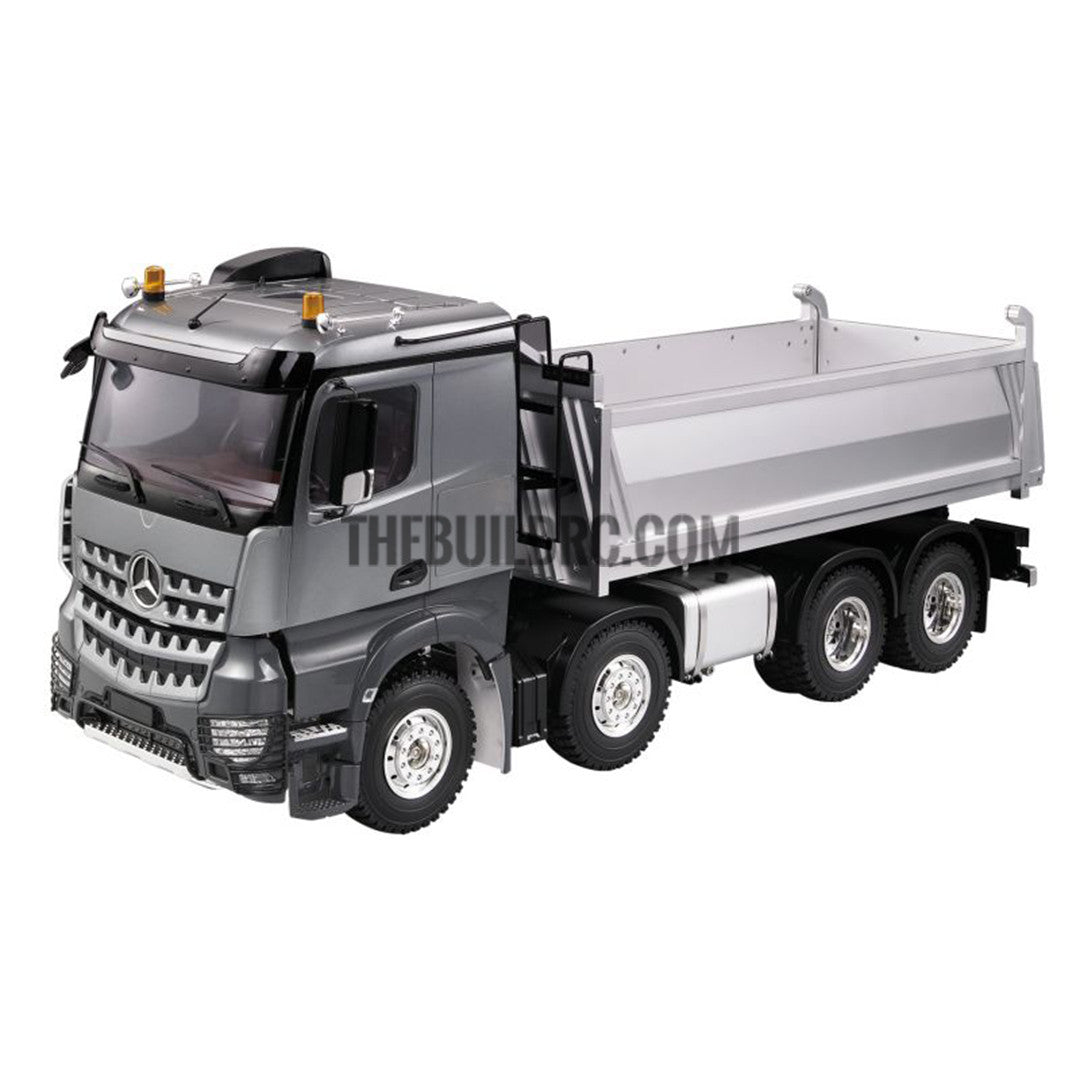 1/14 2-axis square bucket dumper truck kit (partial mental) compatible with Tamiya