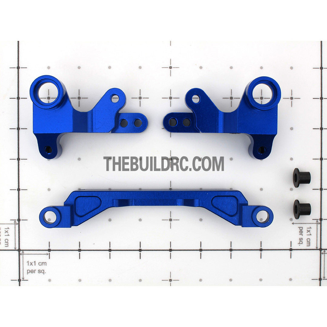 TEH-R31 Aluminium Steering Arm (3pcs) - Blue