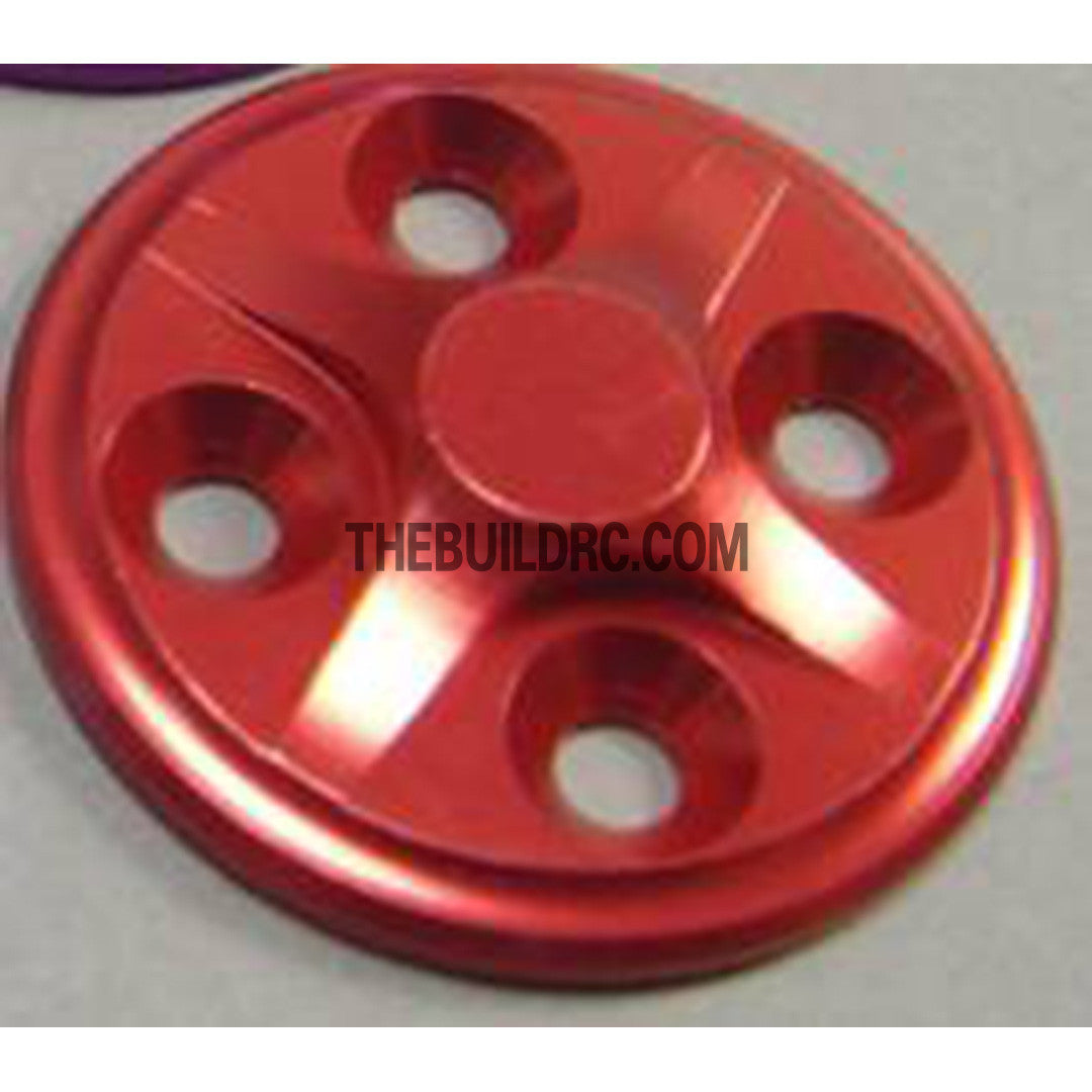 Aluminium Alloy Spur Gear Hub for White Wolf Drift Car - Red