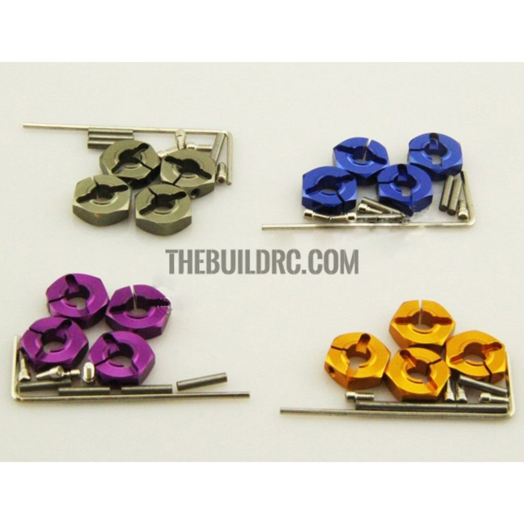 Aluminum 7mm Thickness Hex Adapter for 1:10 RC Car
