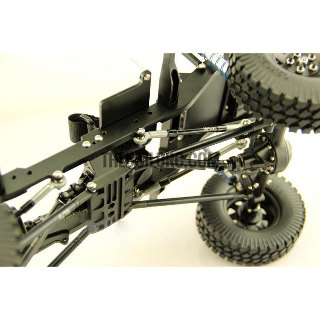 D90 V2 1/10 Scale Defender Chassis Fully CNC Metal Electric 4X4 RC Truck D90II