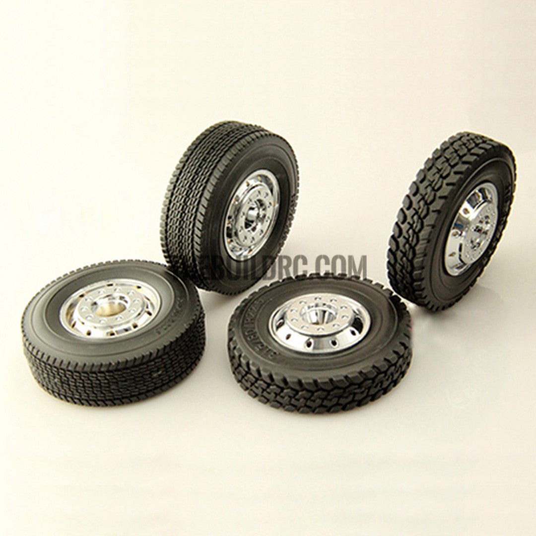 Front wheel (1) for 1/14 SCALE TAMIYA RC TRACTOR TRUCK