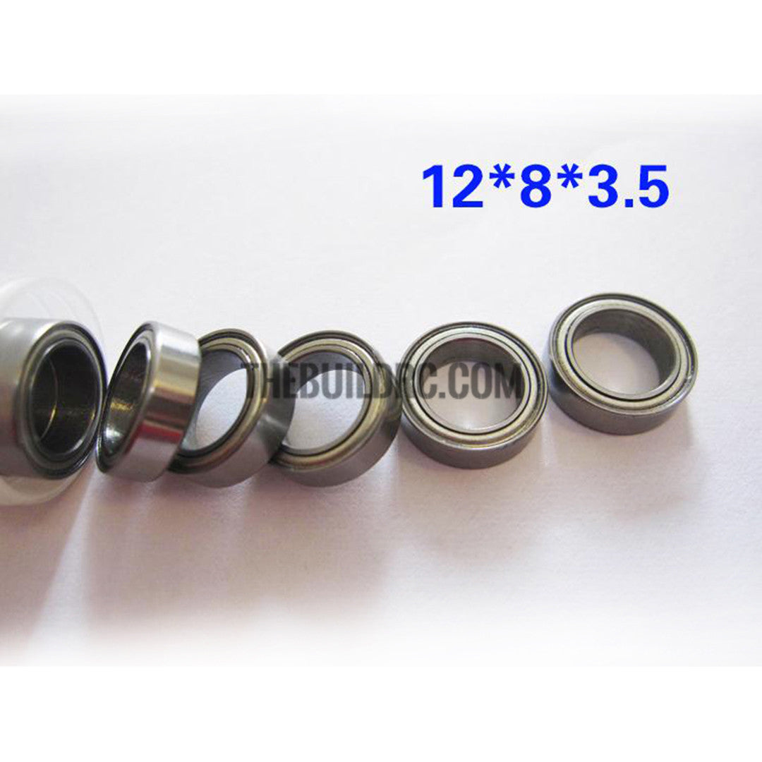 Ball Bearings 12*8*3.5 for Tamiya RC Radio Control Car TT-01 Type