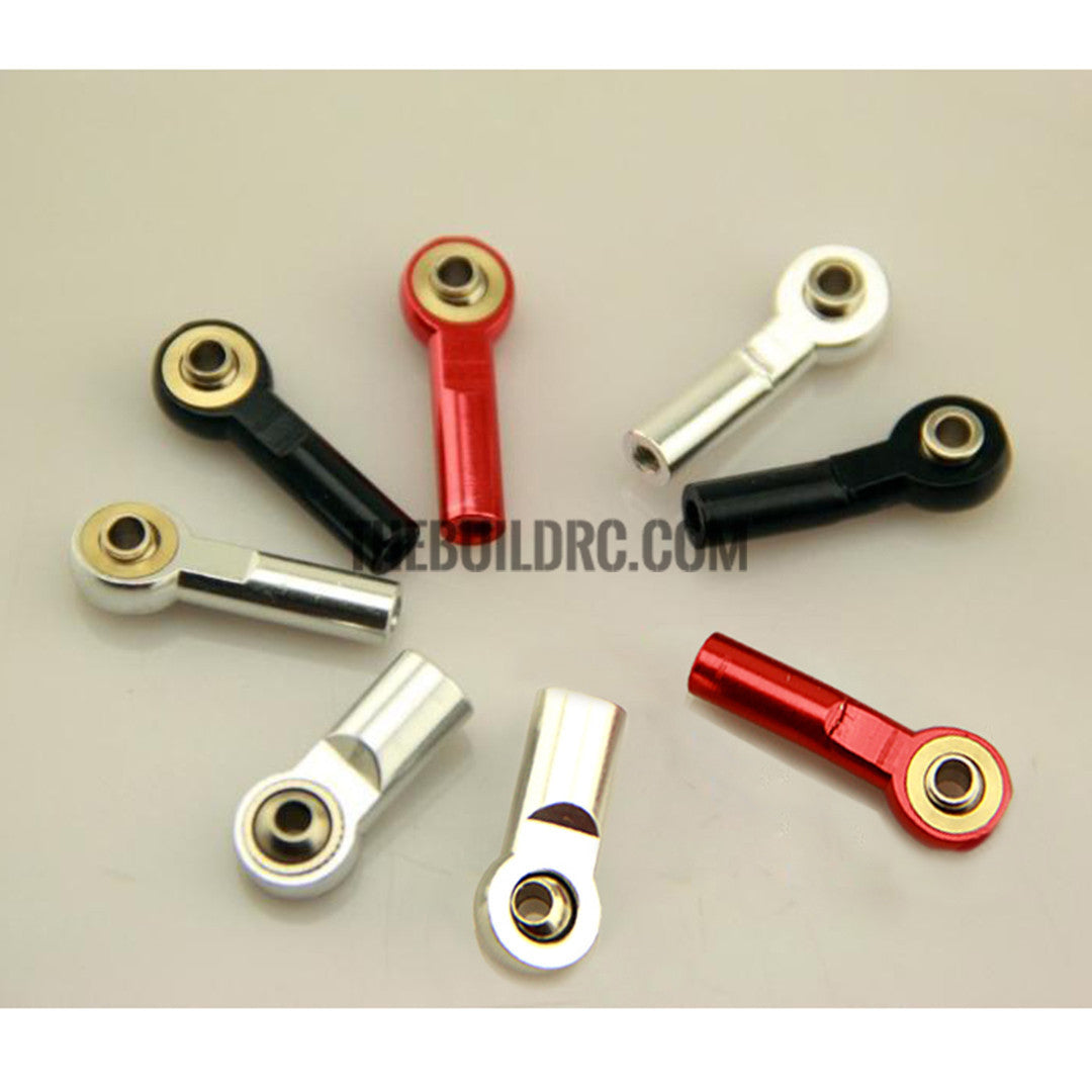 Aluminum M3 Link Rod End Ball Joint CW for 1/10 RC Car Crawler Buggy Bent 27mm Red
