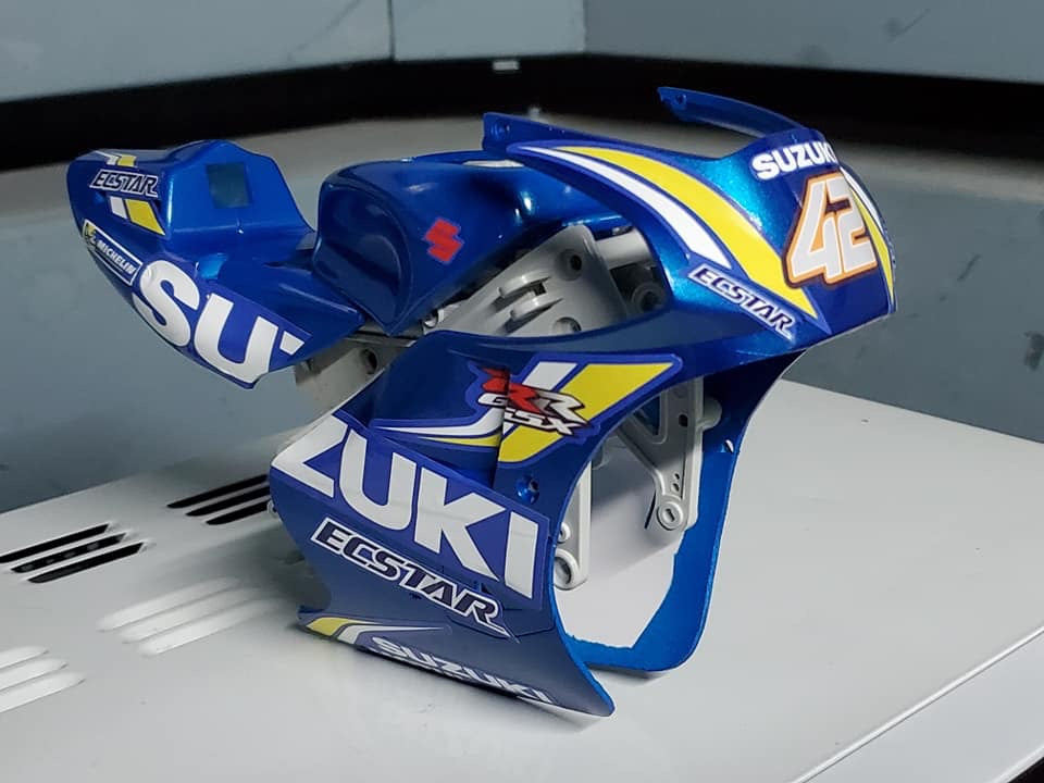 1/8 Lexan Clear Body Shell for NSR500 BIKE BODY-42