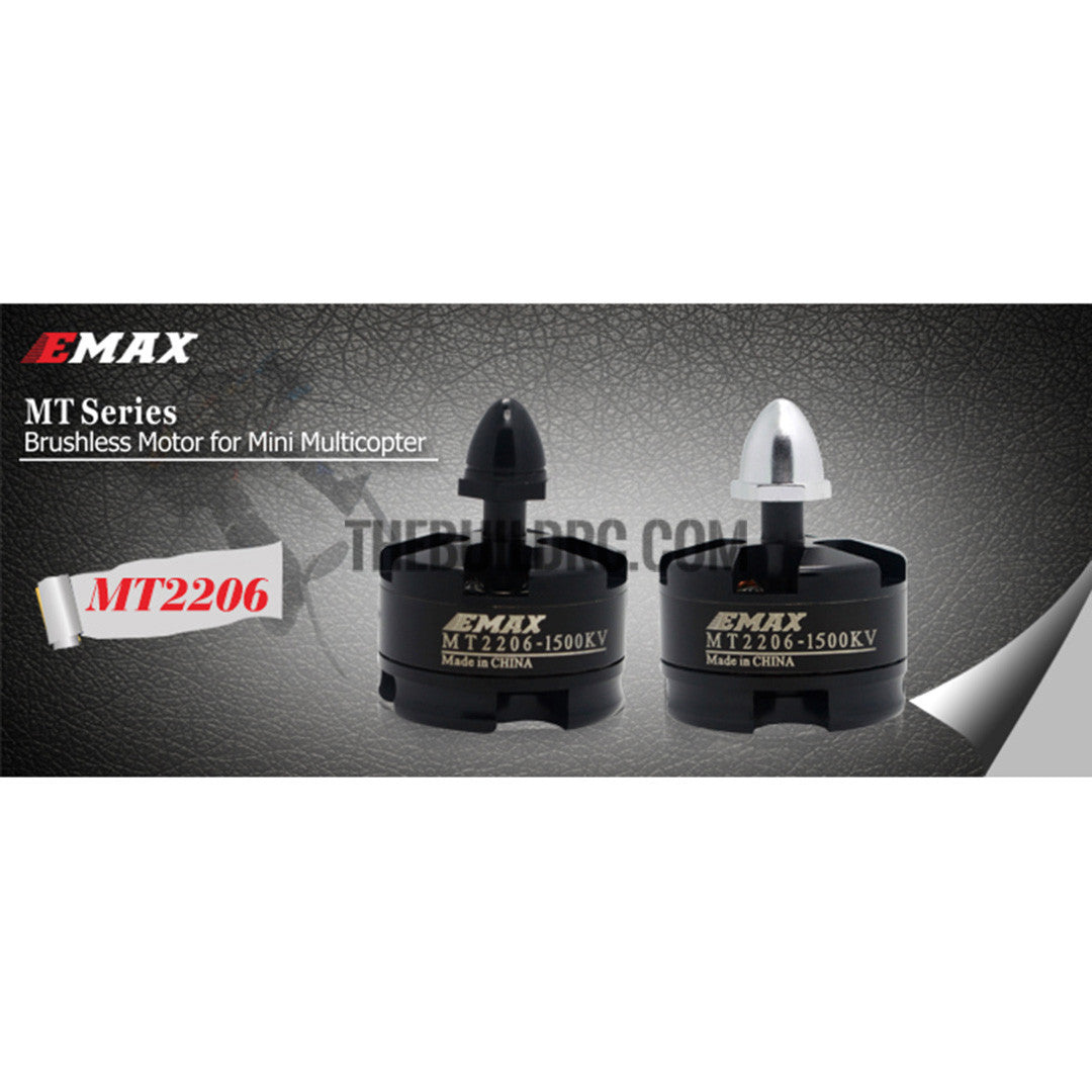 Emax MT2206 1900KV CCW Thread Brushless Motor For 250 Quadcopter - black cap