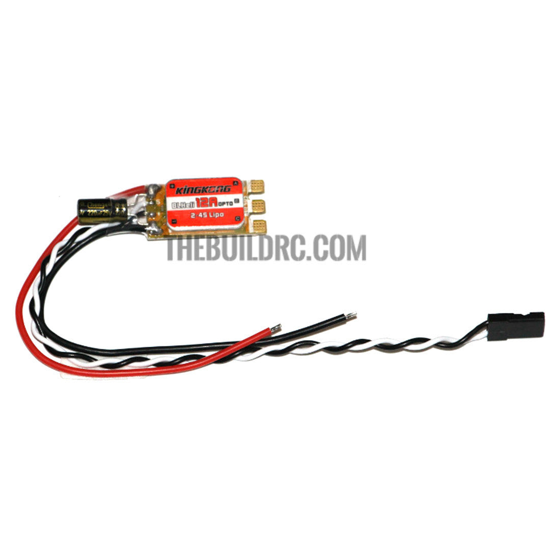 KINGKONG 12A BLHeli ESC Speed Controller W/ OneShot125 For FPV 200-280 copter