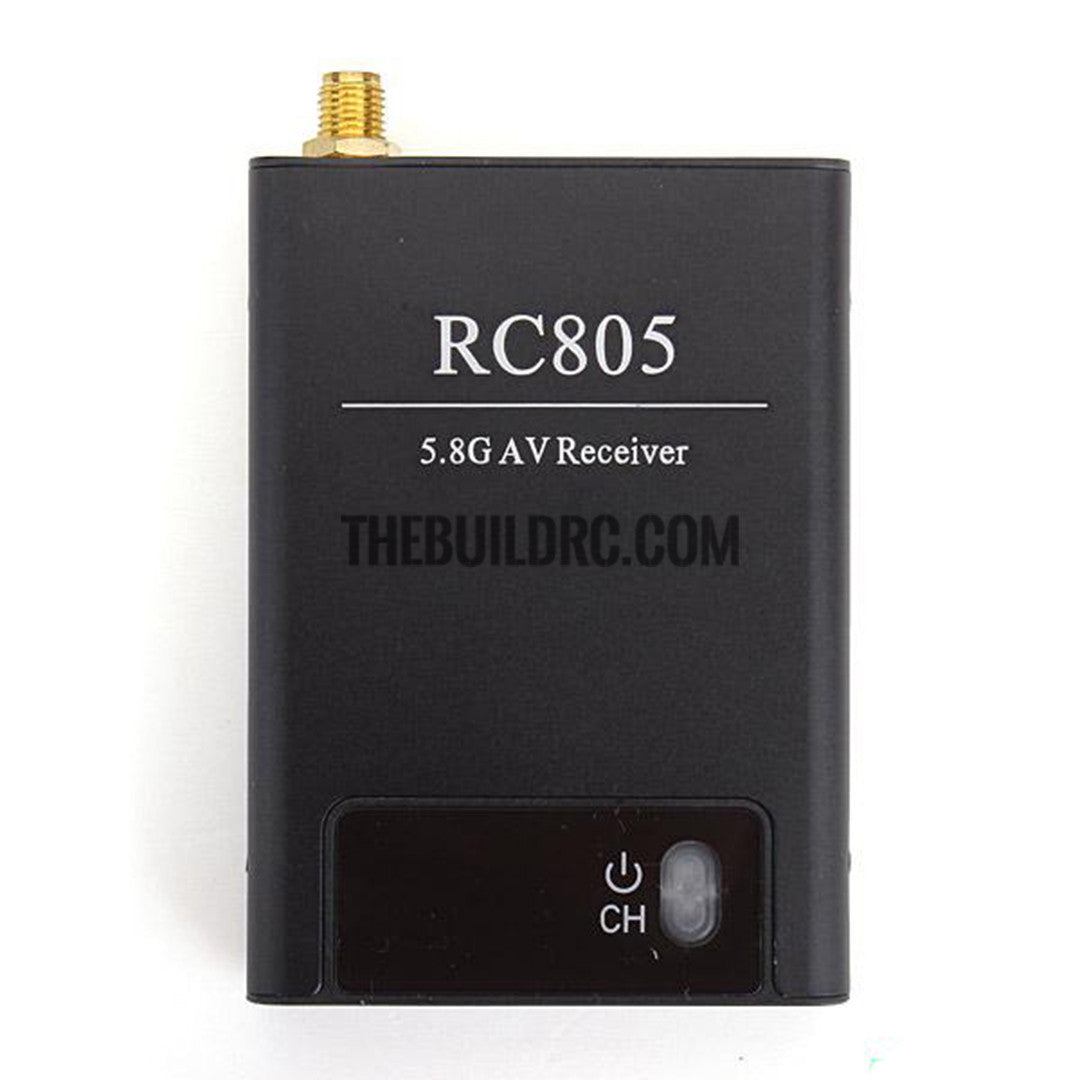 FPV 5.8G 8CH 200mW AV Wireless Receiver RC805