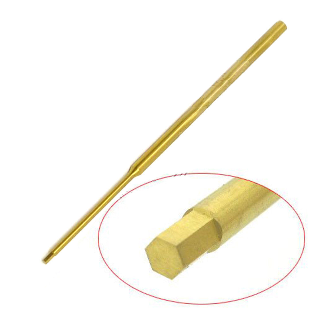 Titanium Hexagonal screwdriver made of super-hard high-speed steel 0.9MM
