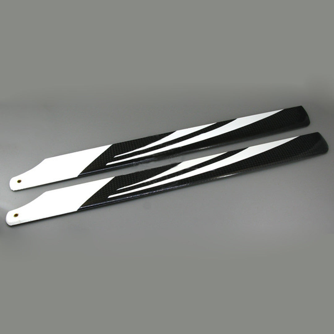 450 Glass Fiber propeller 235MM for Walkera450 V450D01 V450D03 - Black and white