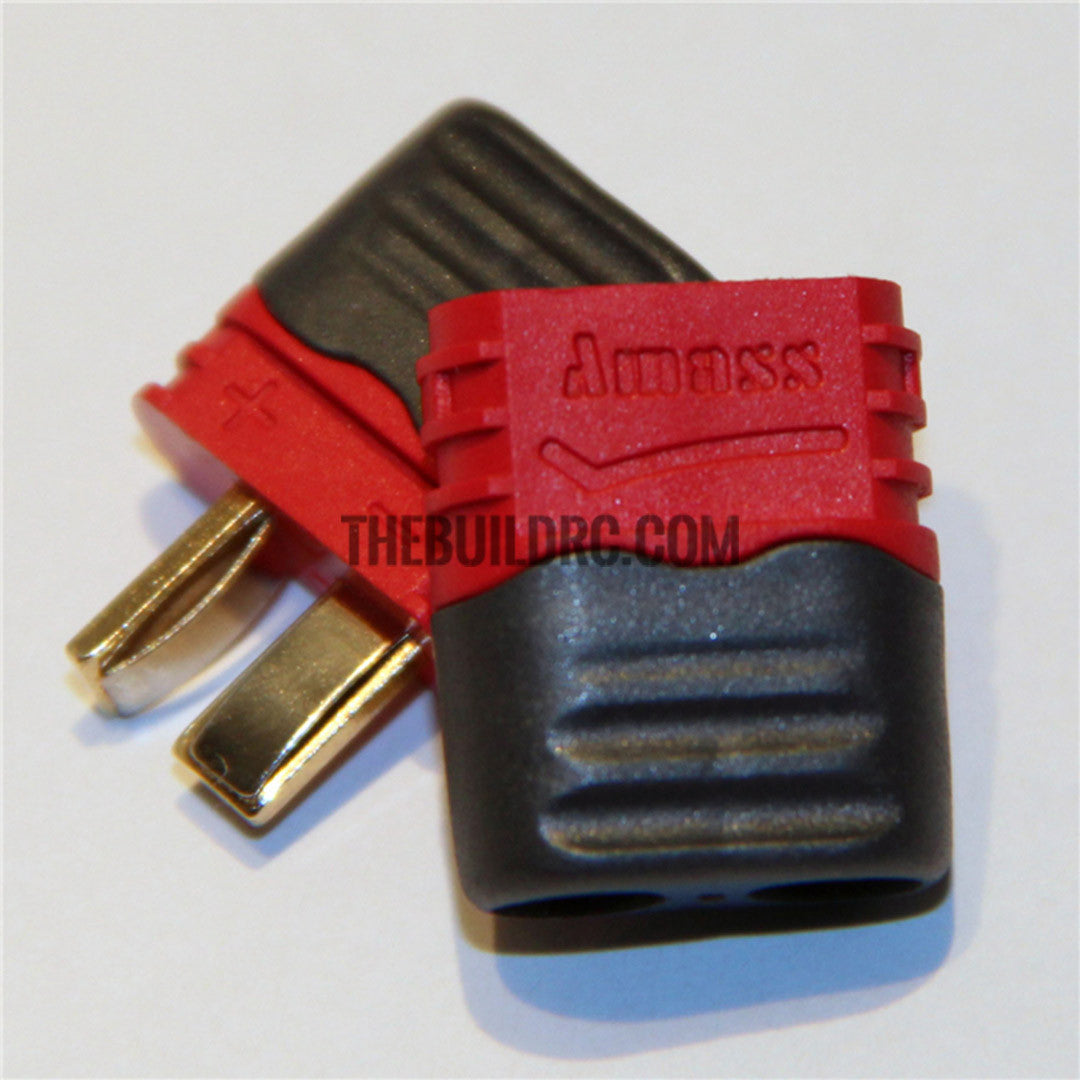 AMASS ANTI-SKID T PLUG CONNECTOR FOR RC ESC BATTERY (male and female pair)