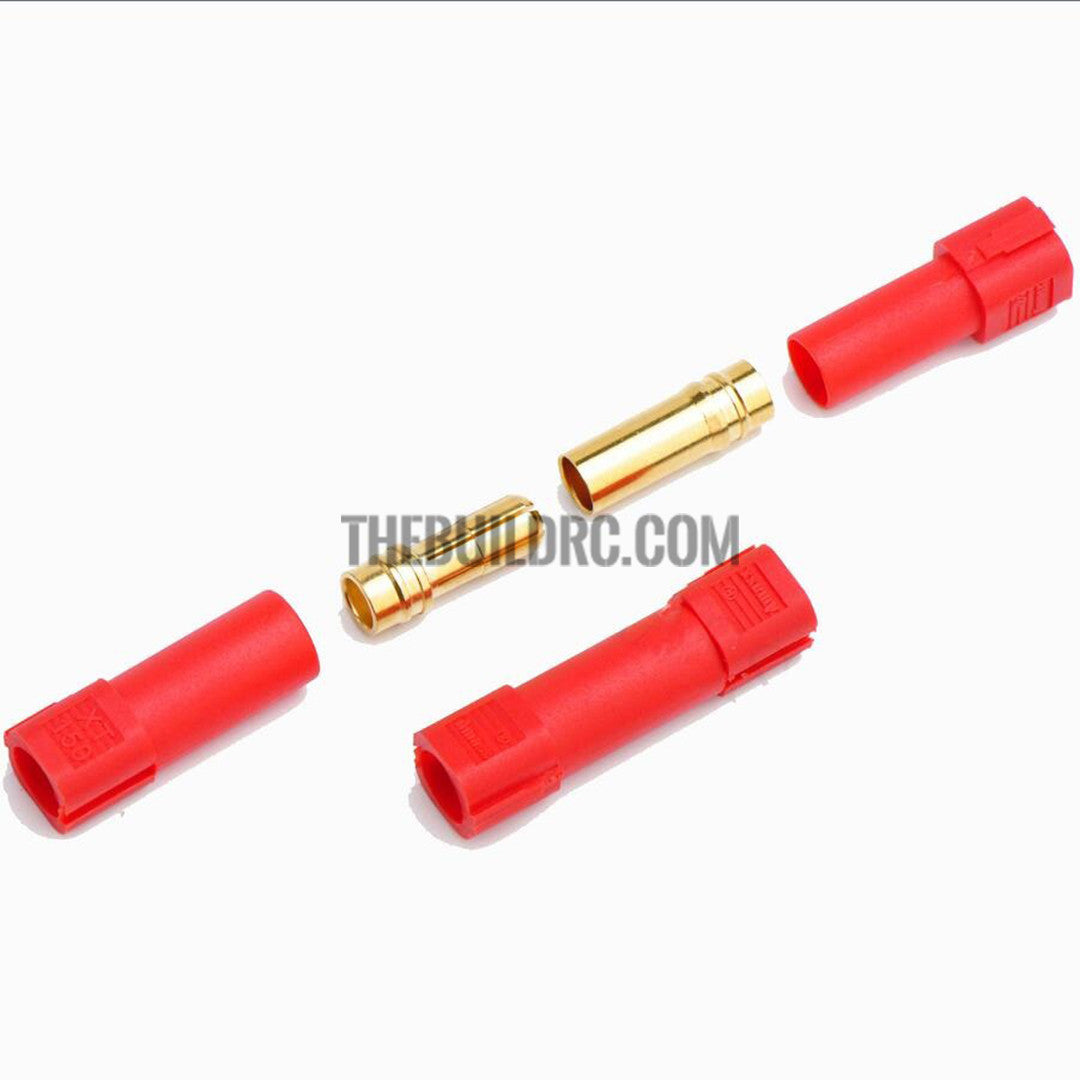 AMASS 6mm GOLD PLATED BANANA PLUG XT150 (set)