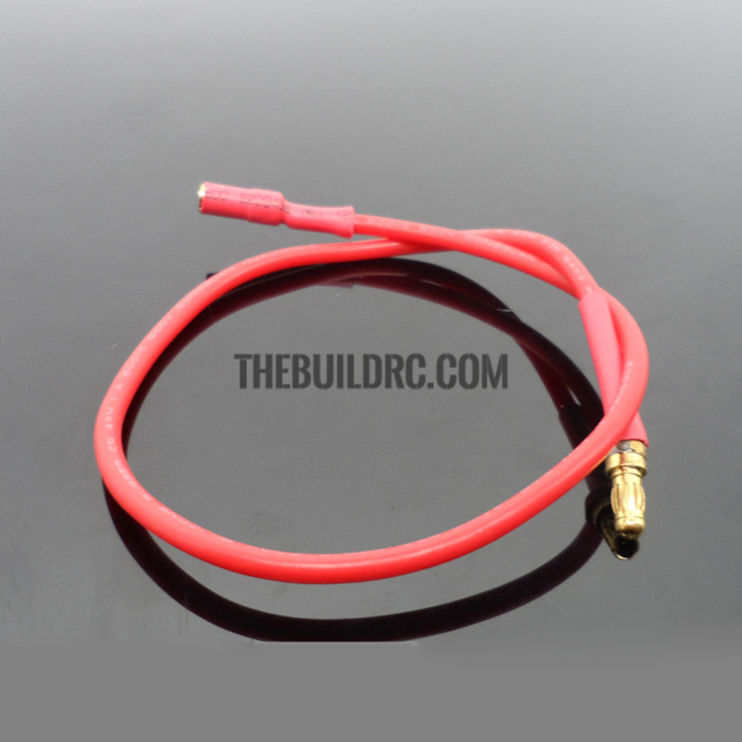 ESC to Motor Extension Cables 3.5mm Gold Bullets Silicone Wire 300mm Long