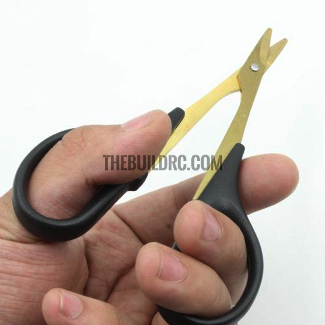 Titanium car shell elbow scissors