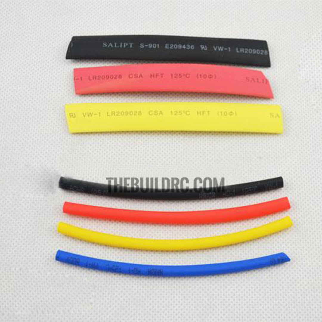??2mm Black Heat shrink tube banana plug and T plug 100mm long