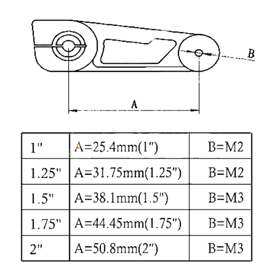 CNC Alloy Servo Arm