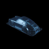 1/10 Lexan Clear RC Car Body Shell for PORSCHE RALLY 1982  190mm