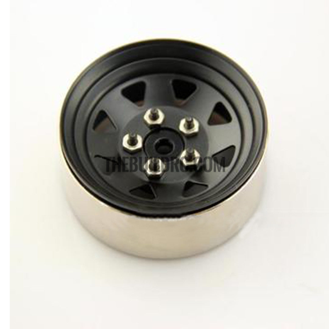 1.9" Scale Beadlock Wheel for 1/10 RC Crawler D90 SCX10 RC4WD CC01(version 1) 1pc