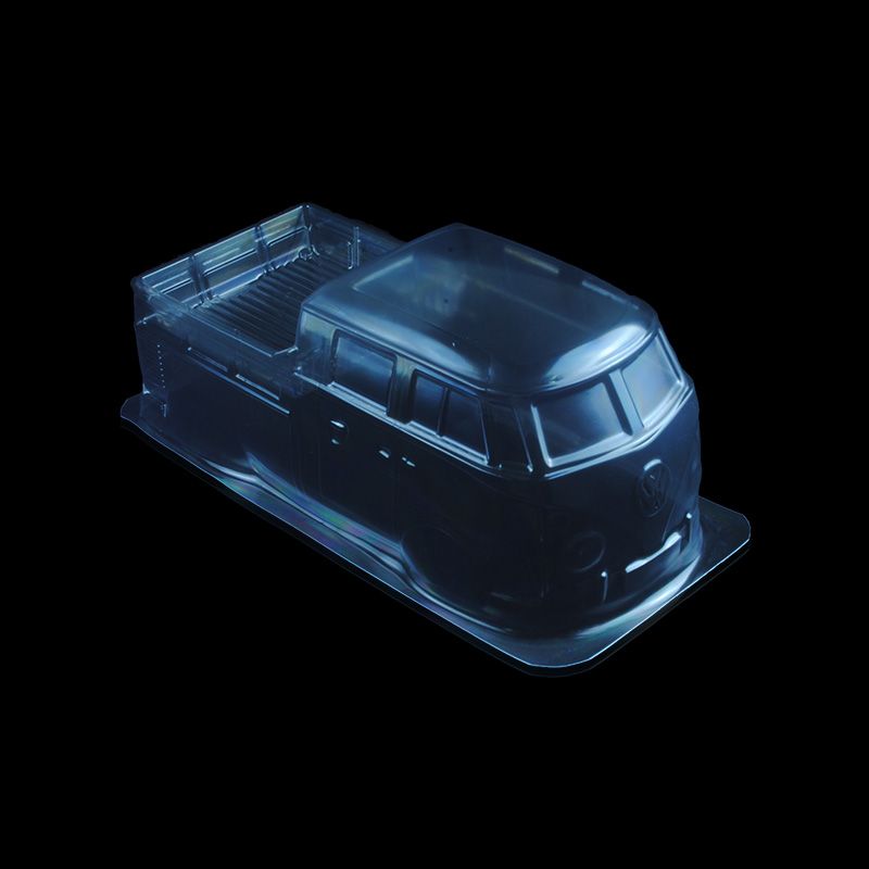1/10 Lexan Clear RC Car Body Shell for VOLKSWAGEN PICKUP 1963 190mm