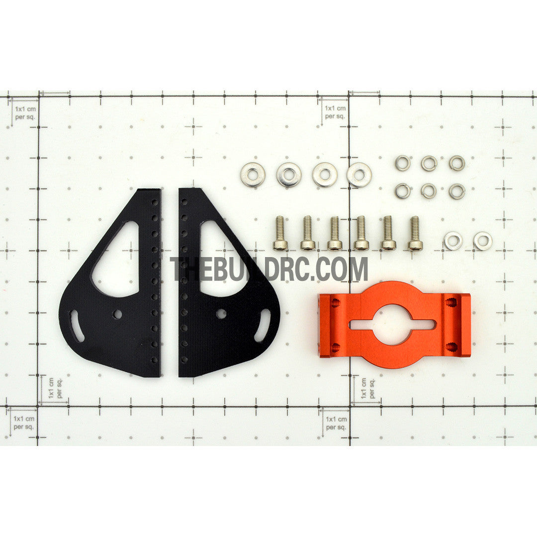 RC Boat L47 x W28mm Fiberglass Brushless Motor / Engine Mount
