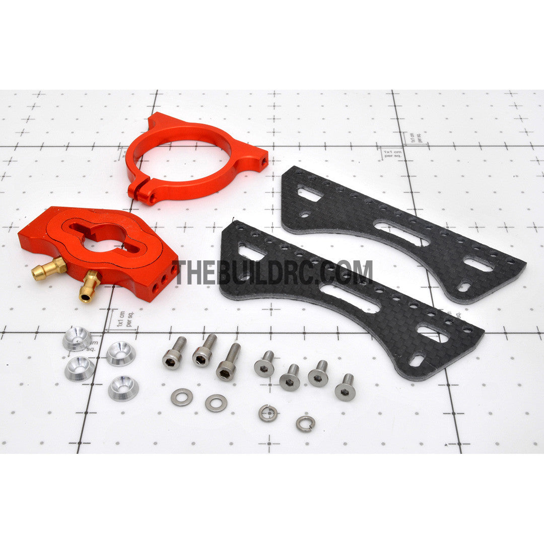 RC Boat L53 x W30mm Carbon Fiber 360 Brushless Motor / Engine Mount