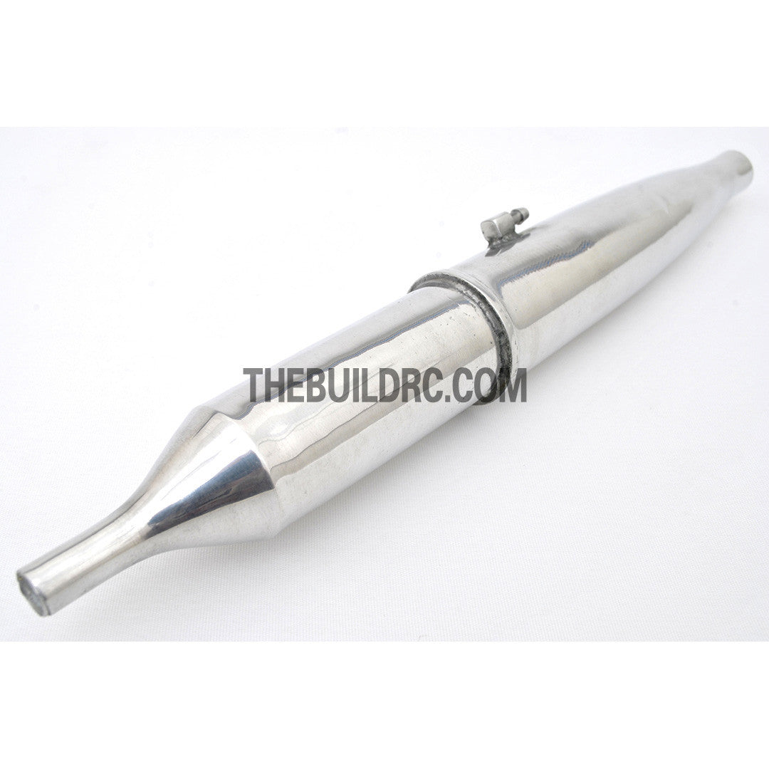 RC Boat Aluminum 280mm GP15-18 Gas Engine Exhaust Pipe Tube Manifold