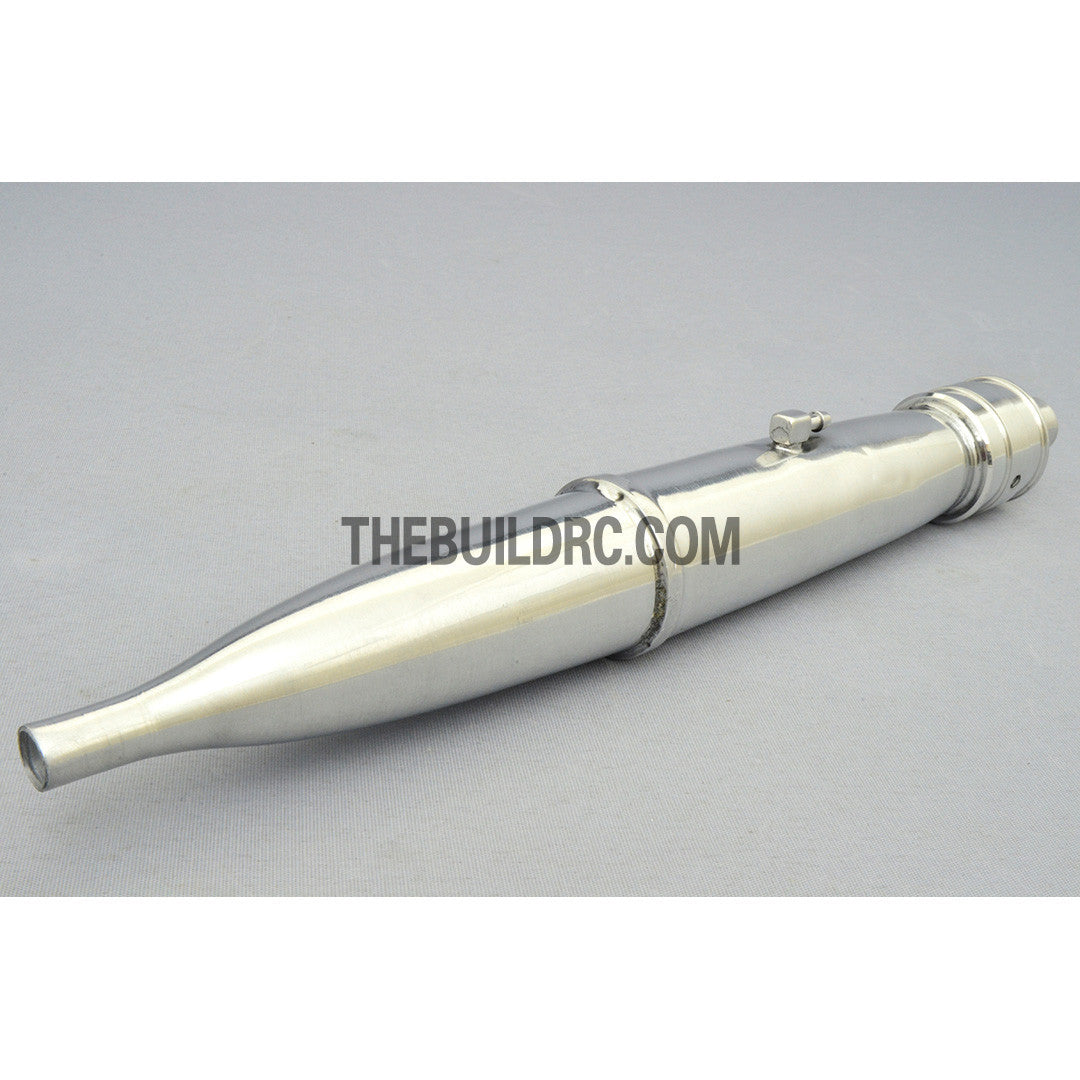 RC Boat Stainless Steel 280mm GP21-25 Gas Engine Exhaust Pipe Tube Manifold with Water Cooling System