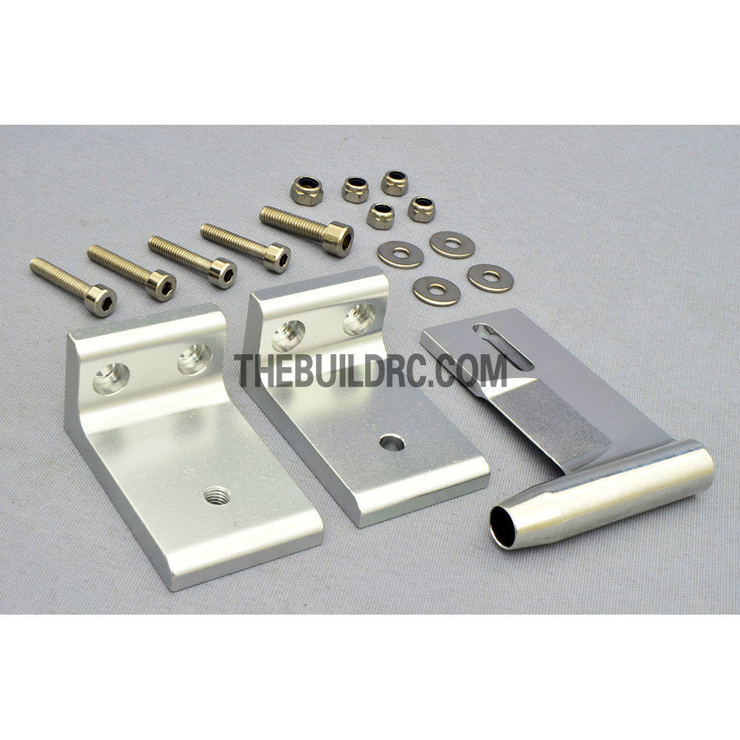 RC Boat Aluminum Φ6.35 x 50 x 100mm Drive Shaft Holder