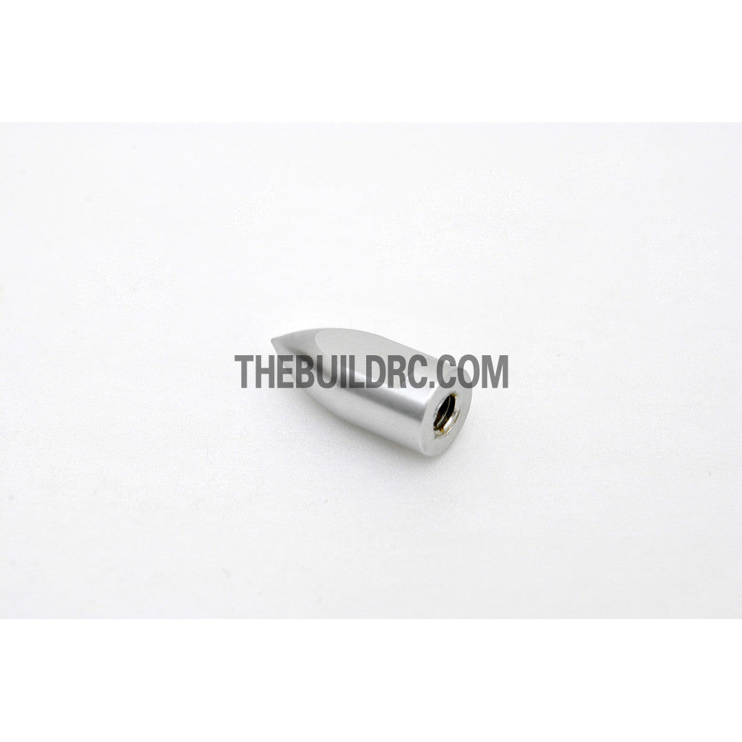 Φ3.2 x Φ7.8 x L18mm RC Boat Aluminum Cylindrical Cone Nut - Silver