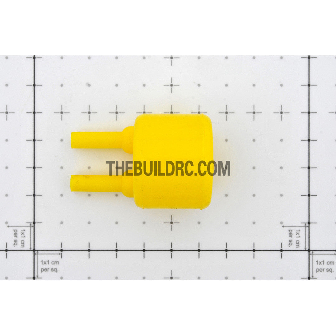 RC Boat Rubber 280 Motor Flexible Water Cooling Jacket - Yellow
