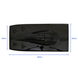36" RC EP Silver Fox Catamaran Epoxy Fiberglass Canopy (Style A) - Black