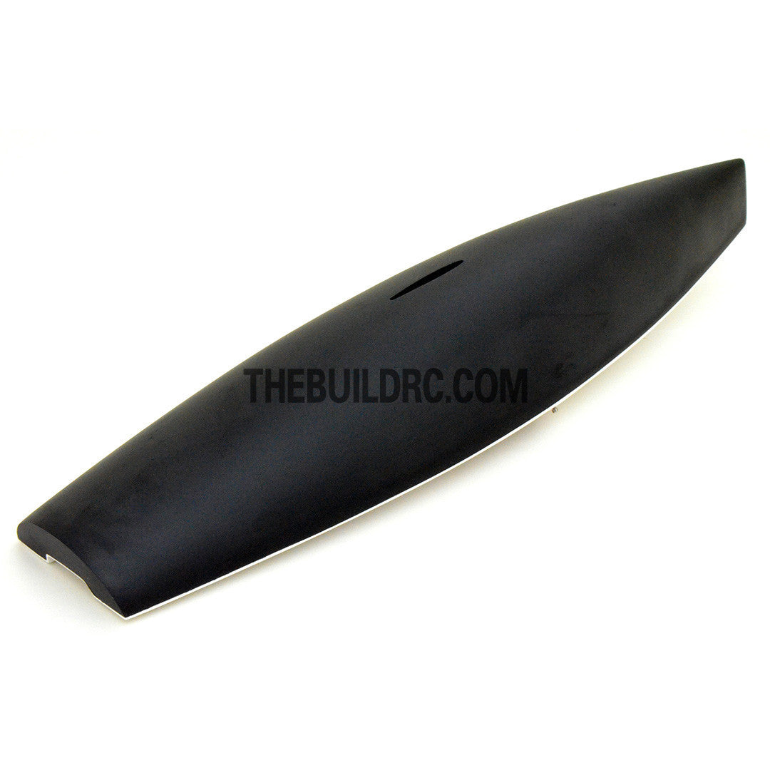 30" RC Carbon Fiber E Class Yacht Sailing Boat Hull - Black / White