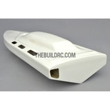 26" RC EP Deep-Vee IMPLUSE Epoxy Fiberglass Anti-Turnover Mono Racing Boat Hull - White