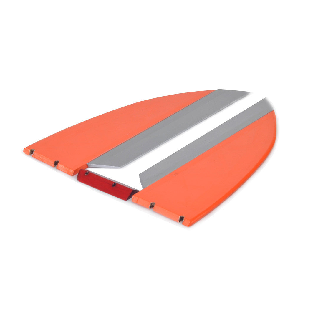 Tail wing for Passer - Orange / Silver