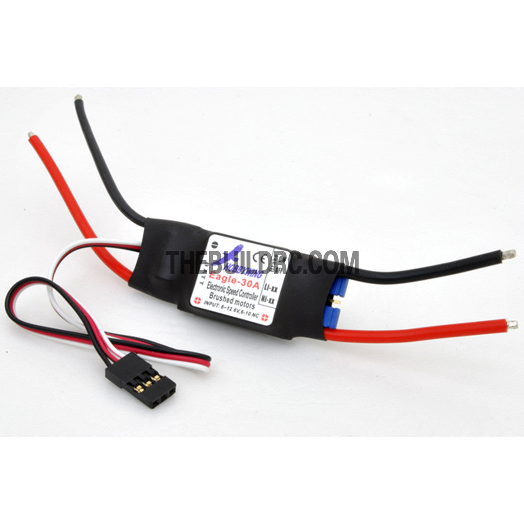 HobbyWing Eagle-30A Brushed Motor Programmable Electronic Speed Controller with UBEC