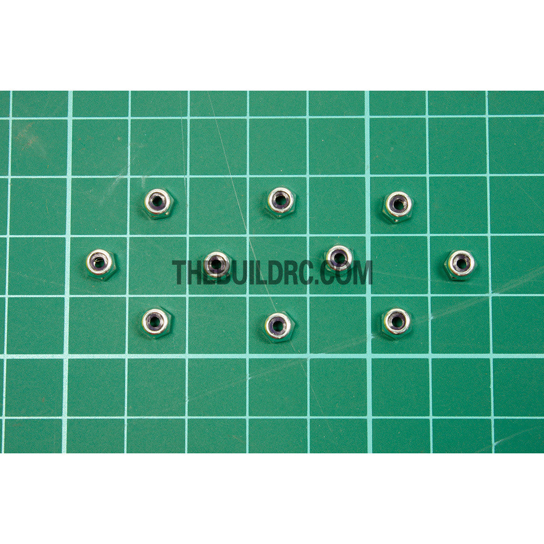 Hex Lock Nut M2.5 (10pcs/set)