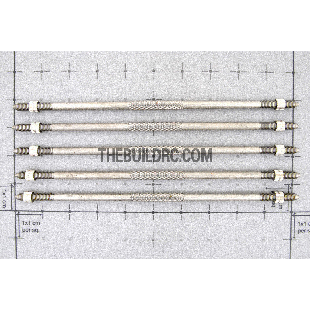 M3x100mm Titanium Alloy Push Rod (5pcs/set)