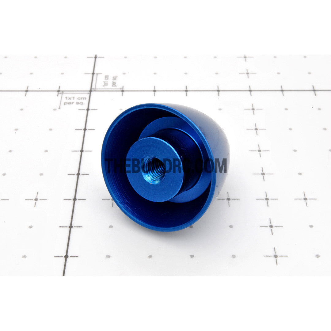 ??6.35mm / 0.25 inch D32 x H30mm RC Plane Aluminum Propeller Spinner - Blue