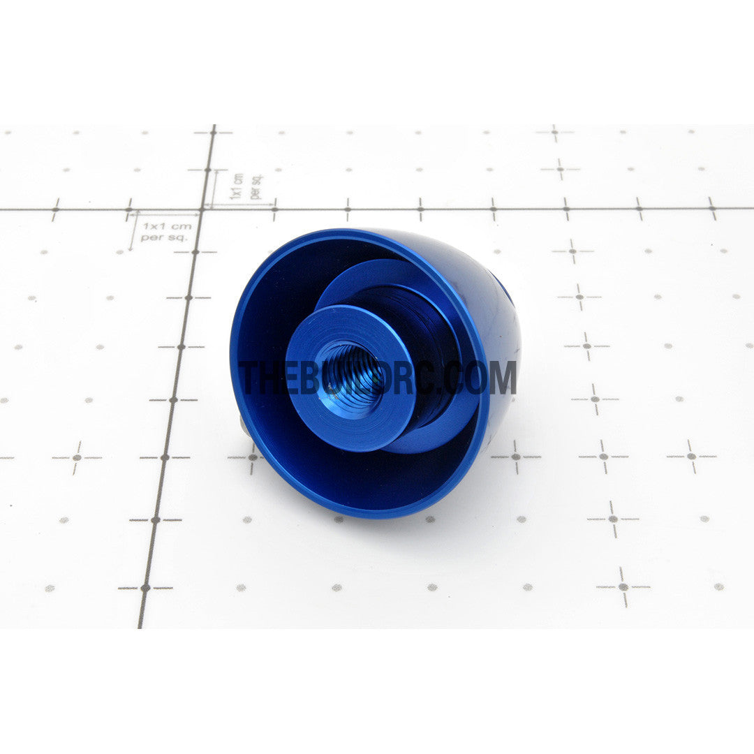 ??7.95mm / 0.3125 inch D32 x H30mm RC Plane Aluminum Propeller Spinner - Blue