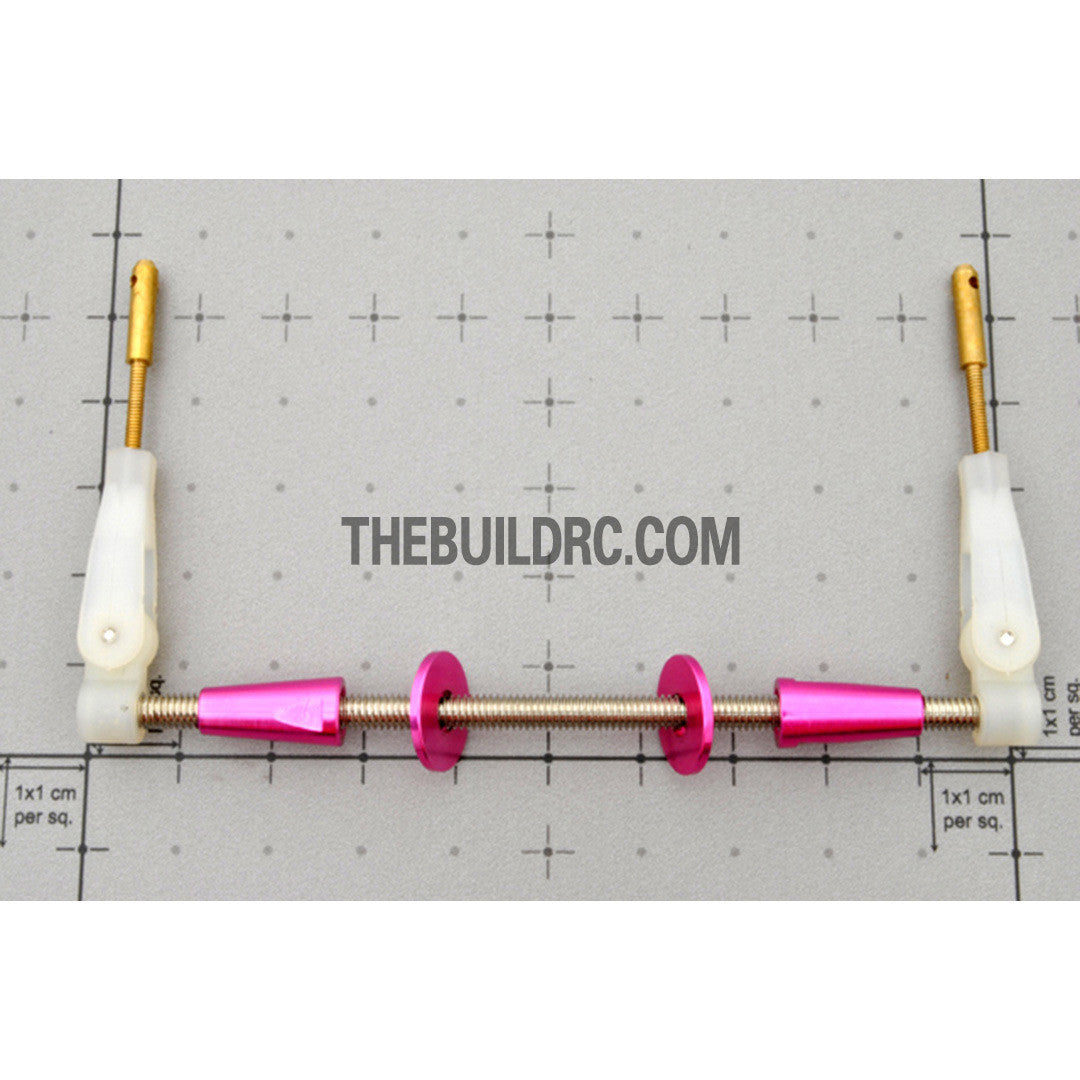 M4x95mm Heavy Duty Adjustable Double Control Rod with Clevis