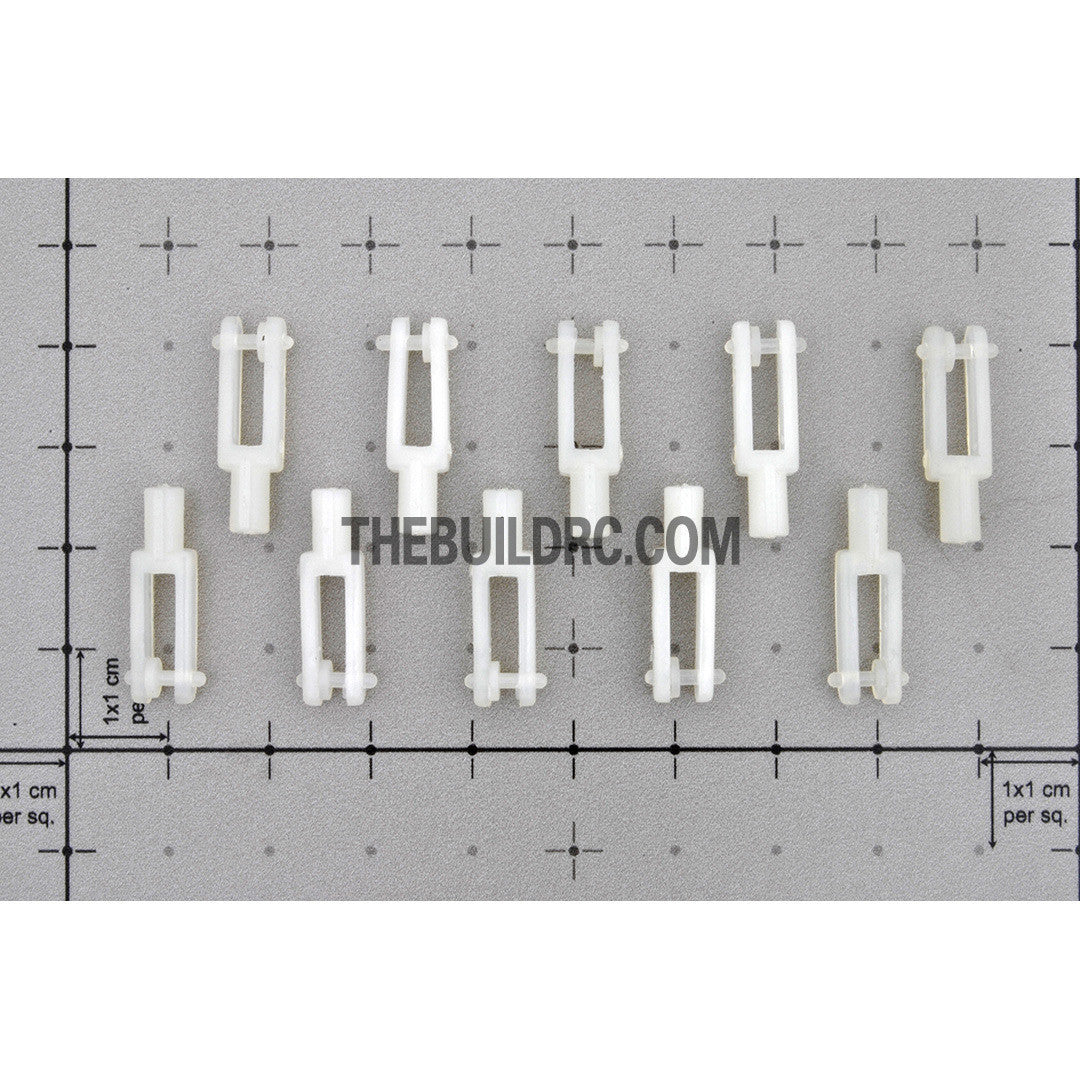 Nylon Push Rod Clevises (??21 x L22mm) (10pcs/set)