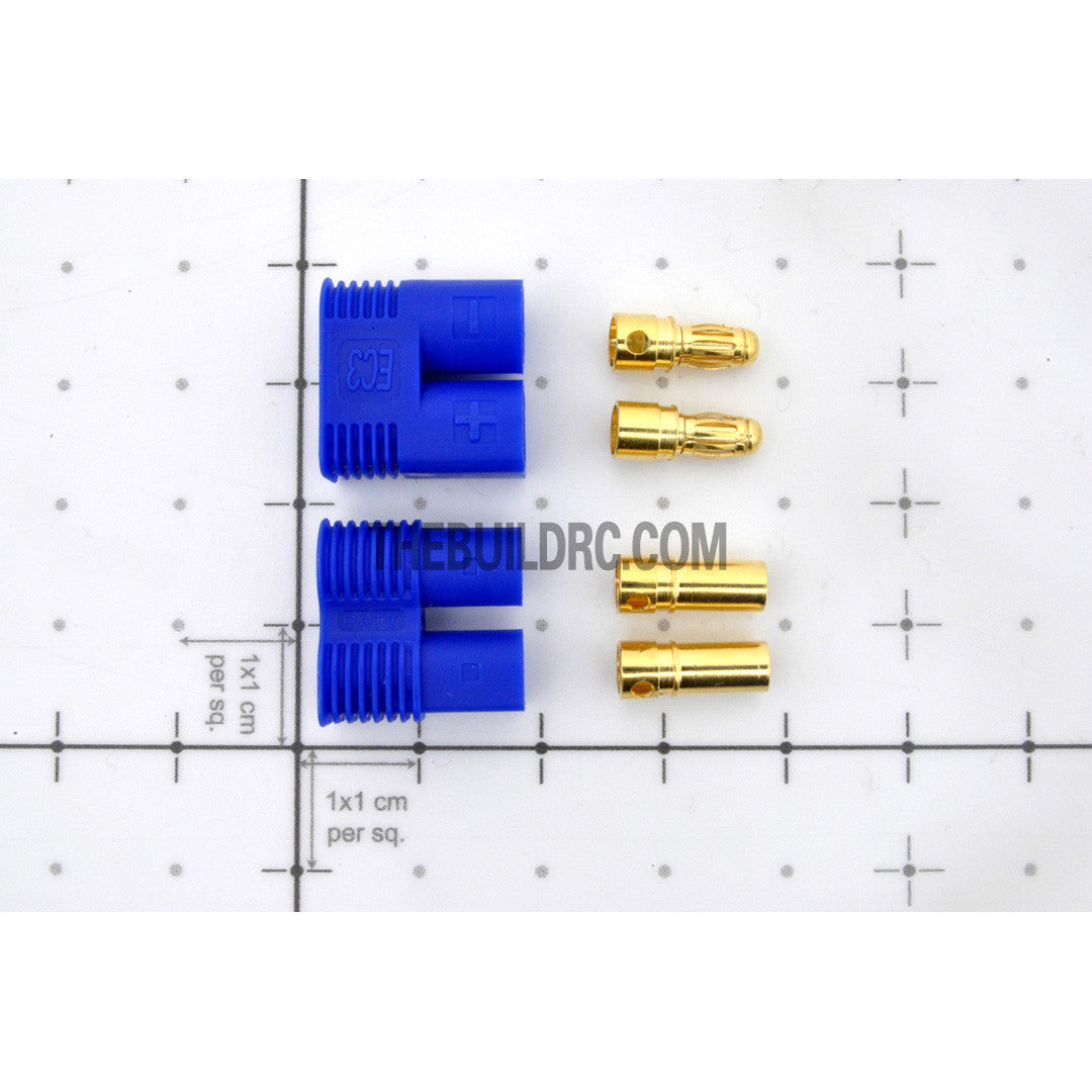 EC3 4mm Gold Connectors (Male/Female)