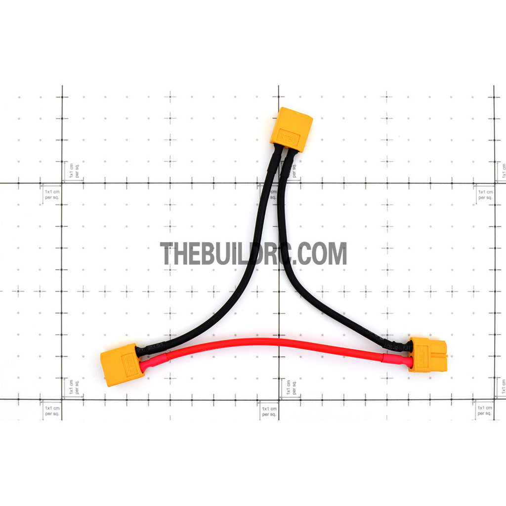 XT60 Battery Connector 120mm 14 AWG 200?? Wire in Series LittoHot