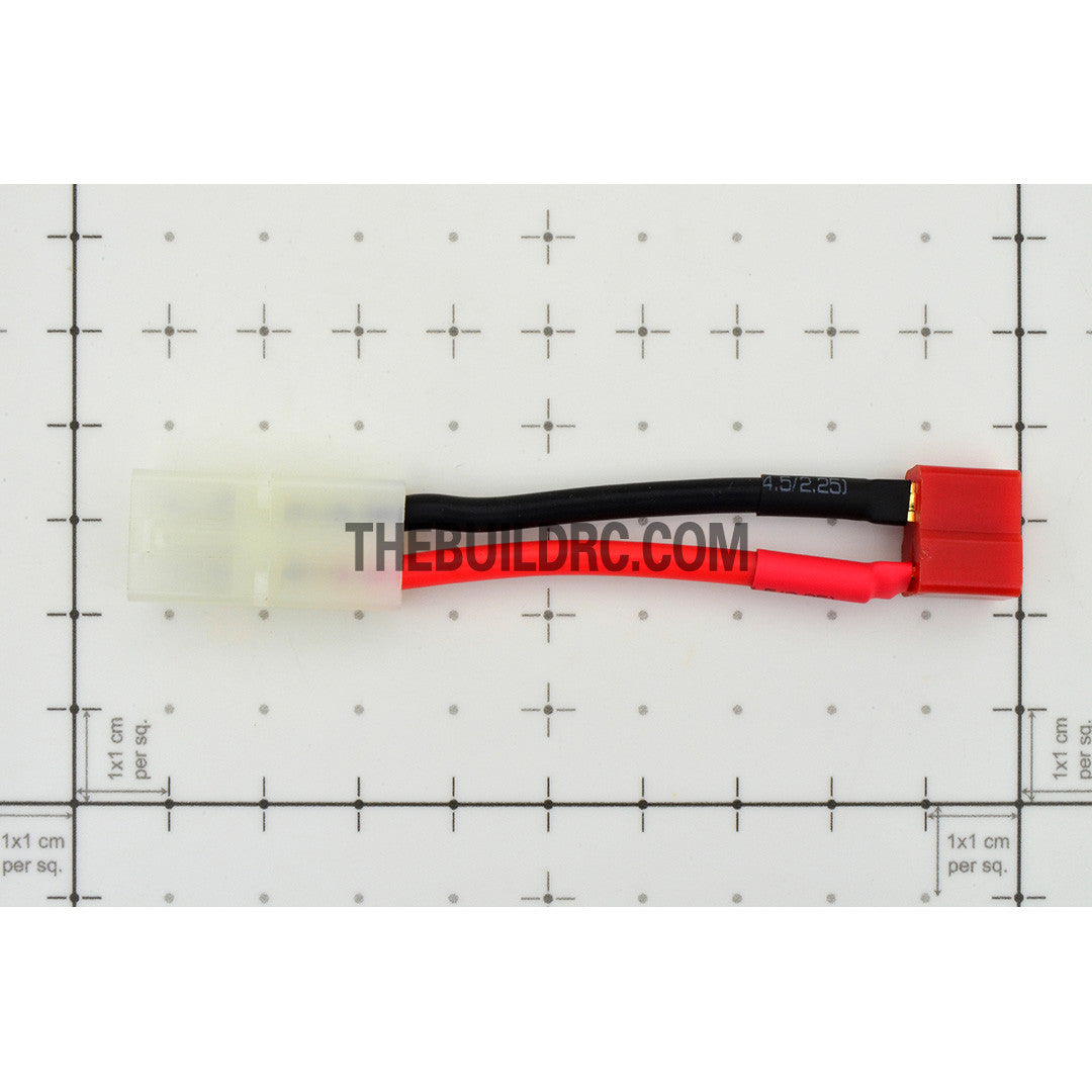 Female T-Connector <-> Standard Tamiya 50mm 14 AWG 200?? Wire Battery Adaptor